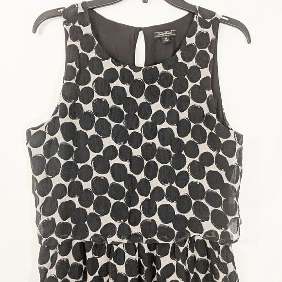 Lucky Brand Big Polka Dot Print Dress M - Picture 6 of 7